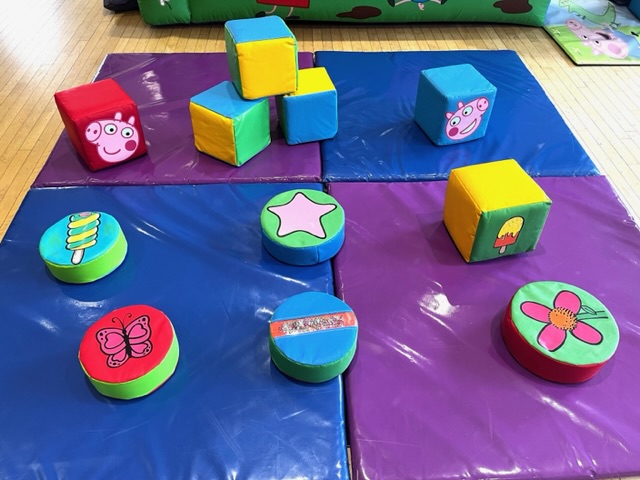 Soft Play on hire at a party at Pattingham Village Hall